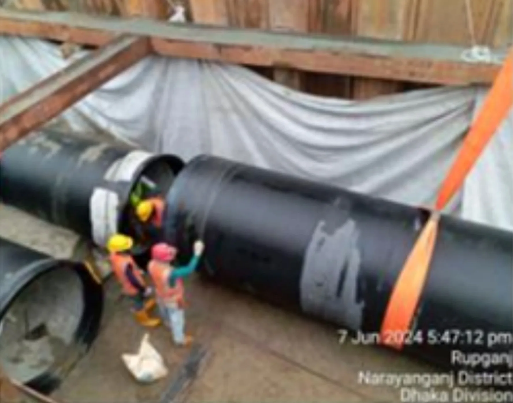 DI Pipe Installation & Culvert — project photo