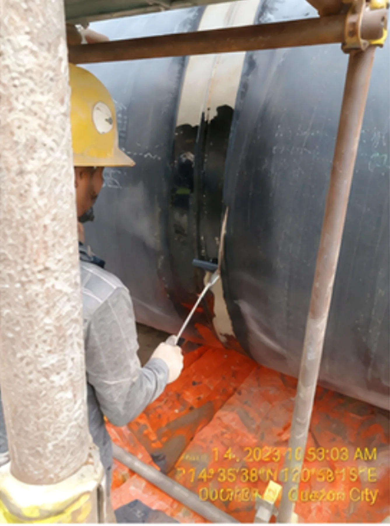 CS Pipe - 2200 mm (Dia) line Work (3 line @ 100 Meter) — project photo