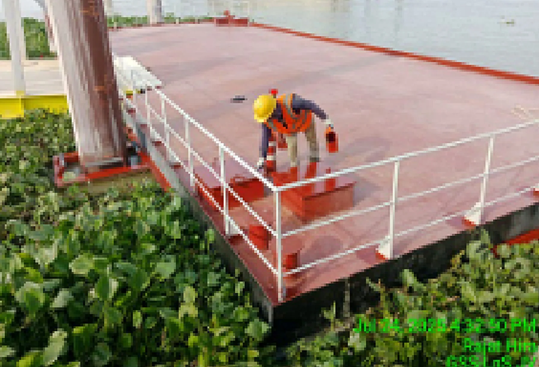 Pontoon Installation Work — project photo